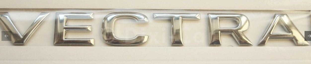 Opel Vectra C Bagaj Kapağı (Vectra) Yazısı Orjinal Gm Marka 5177239 - 93171968