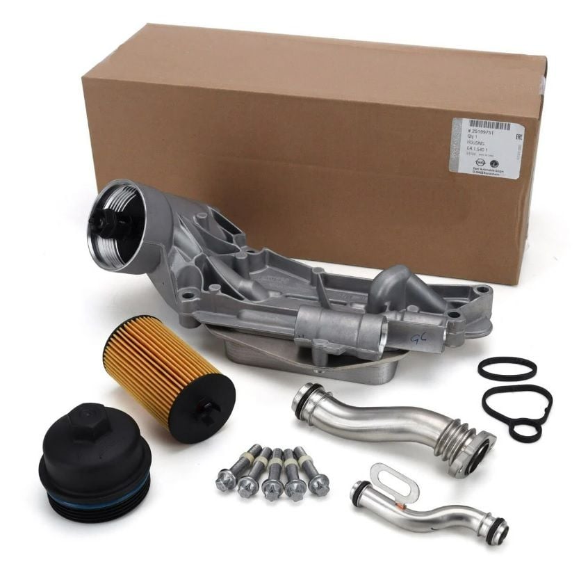 Opel Astra H 1.6 Benzinli Yağ Soğutucu Komple Orjinal Gm Marka 5650364 - 25199751
