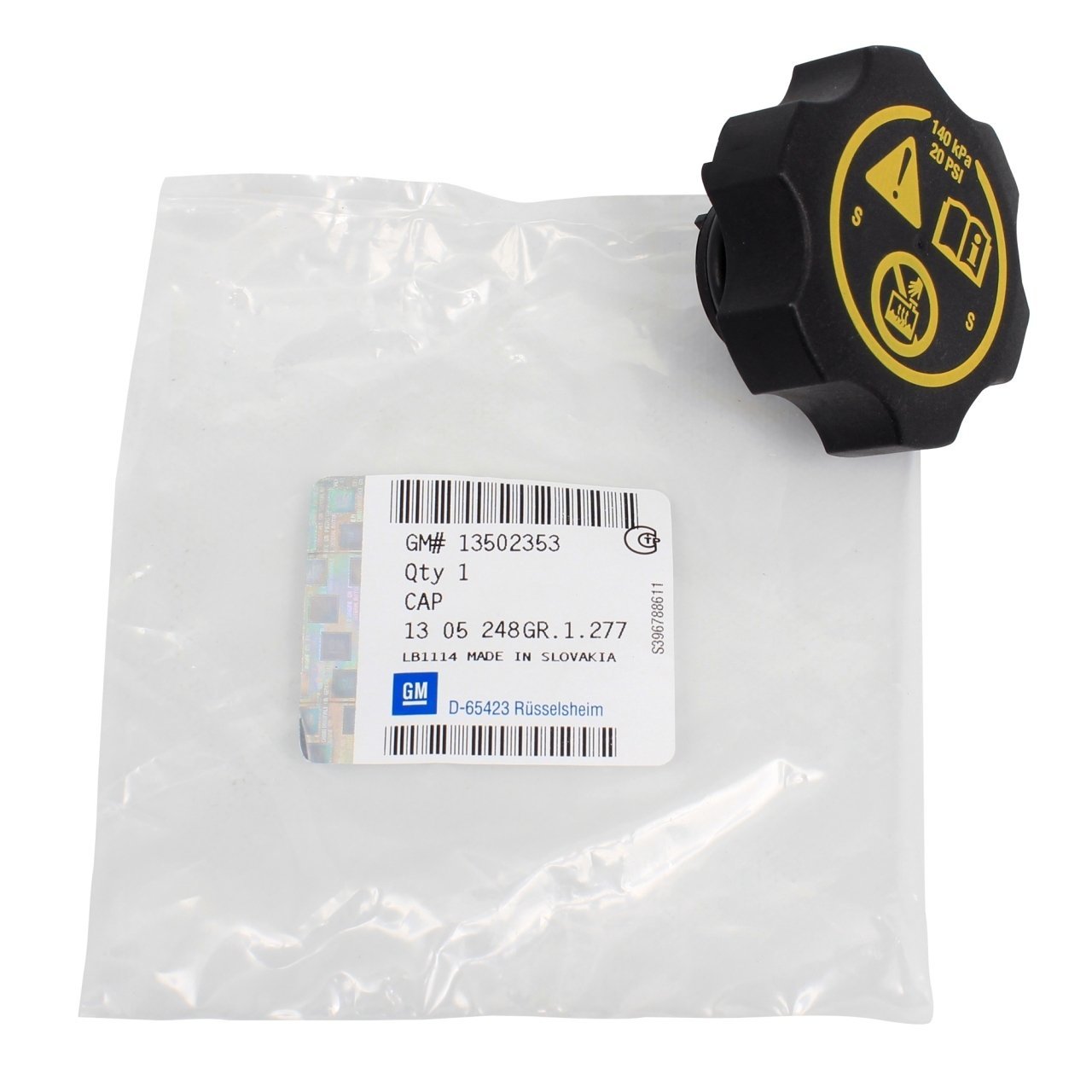 Opel İnsignia B Yedek Su Depo Kapağı Orjinal Gm Marka Ürün 1305248 - 13502353