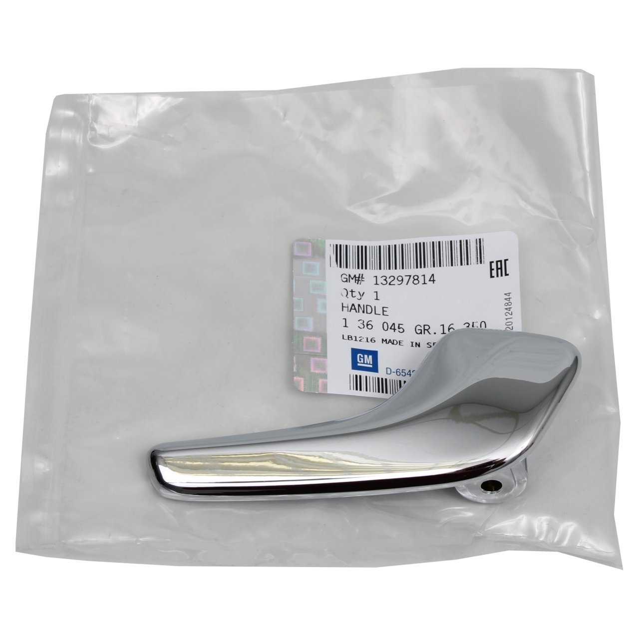 Opel Corsa D Krom Ön Sağ Kapı İç Açma Kolu Orjinal GM 136045 - 13297814