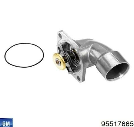 Opel Vectra B 2.5 V6 Motor Benzinli Termostat Orjinal Gm Marka 1338084 - 95517665
