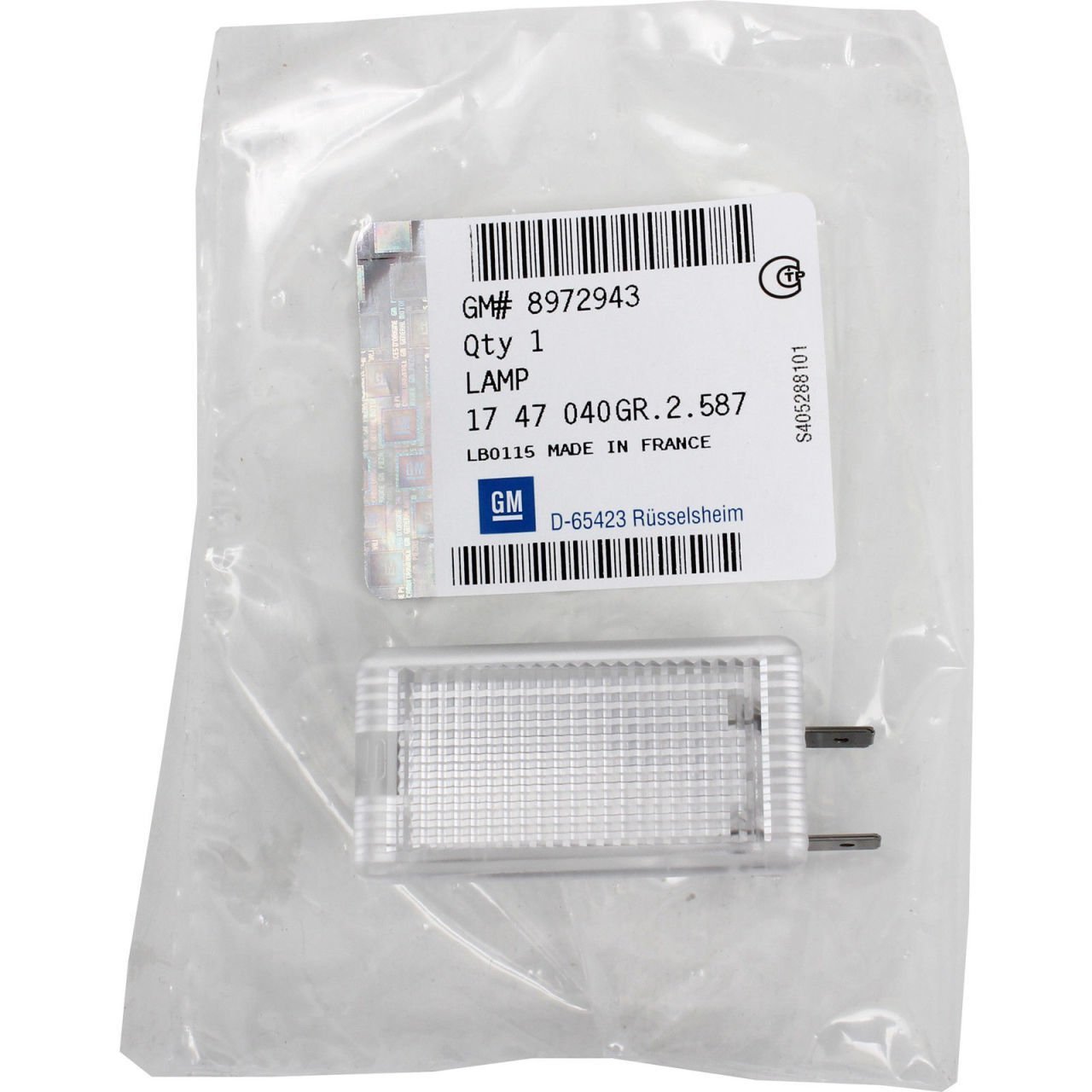 Opel Astra F Bagaj İç Aydınlatma Lambası Orjinal GM 1747040 - 8972943