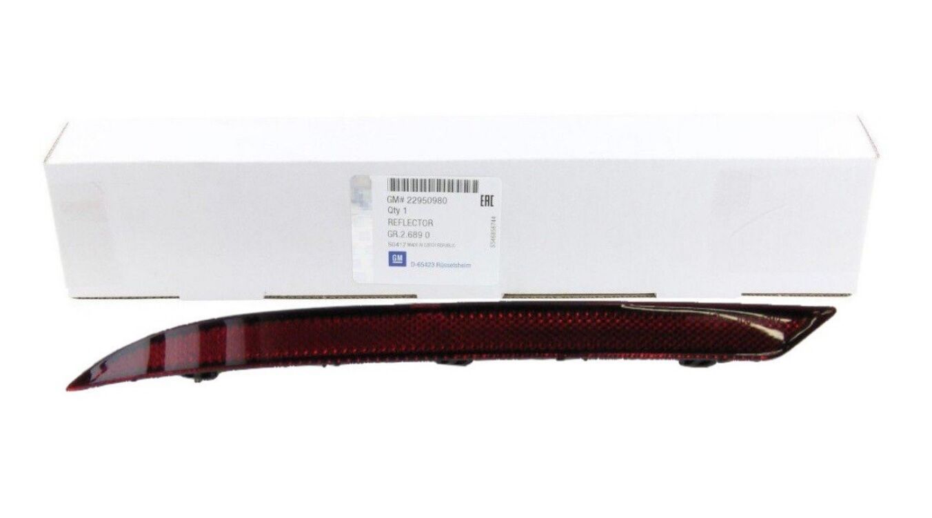 Opel İnsignia B Sol Arka Tampon Reflektörü Orjinal Malzeme 13460219