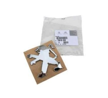 Peugeot 207 Arka Bagaj Aslan Arması (2006- 2010) Orjinal Psa Marka 7810.Q3