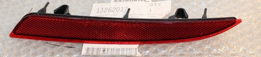 Opel Astra J Sol Arka Tampon Reklektörü Kedi Gözü Orjinal Gm Marka 1223026 - 13262017