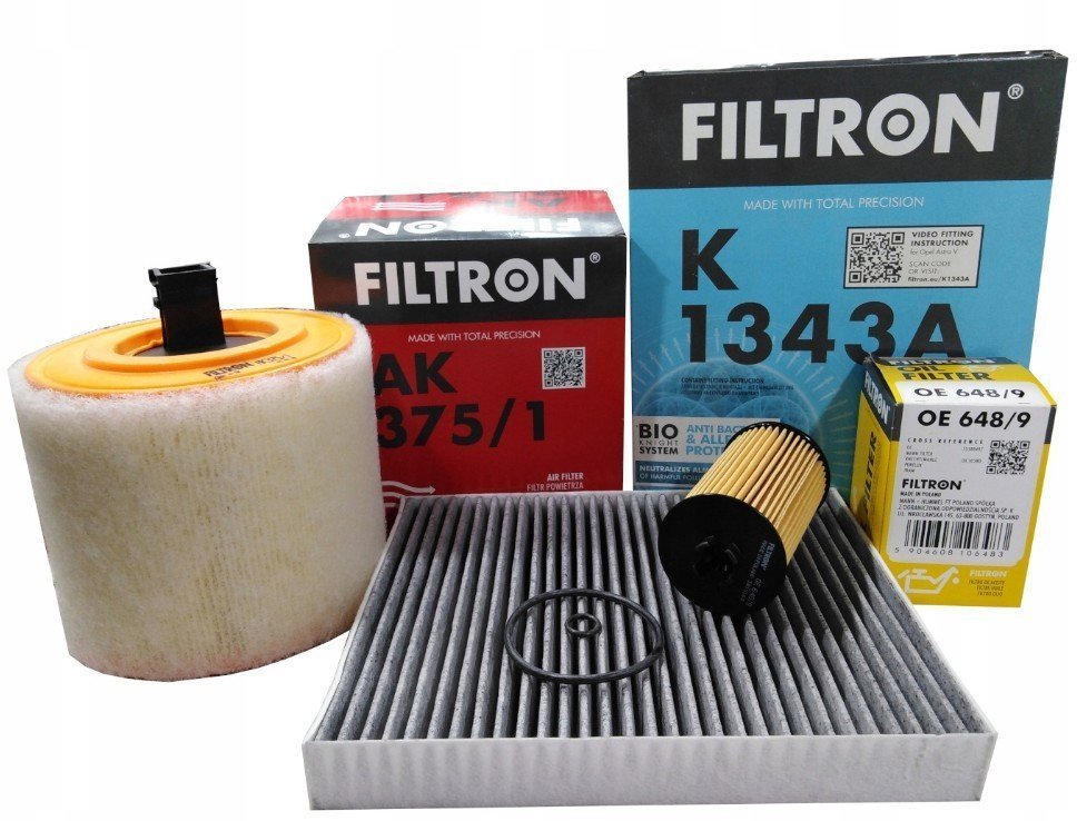 Opel Astra K 1.6 Dizel Motor Bakım Seti Filtron Marka Ürün
