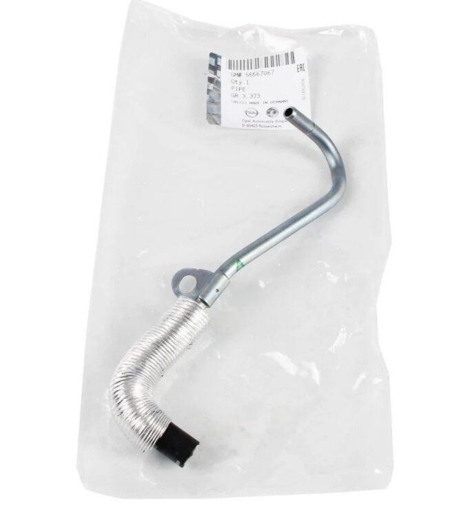 Opel Corsa E 1.4 Turbo Geri Dönüş Borusu Uzun Tip Orjinal Gm Marka 860158 - 55567067