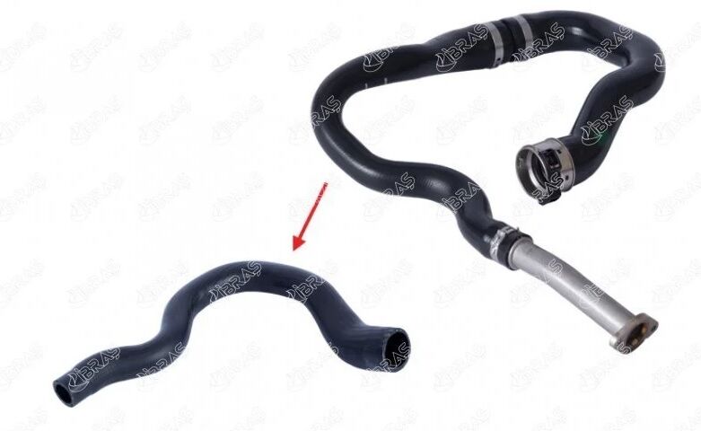 Opel Corsa D (A13DTE) Sol Turbo Hortum Ek Borusu İbraş Marka 835271