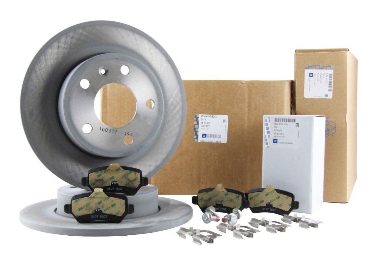 Opel Zafira B Arka Disk Balata Takımı 5 Bijonlu Orjinal Gm Marka 93190173