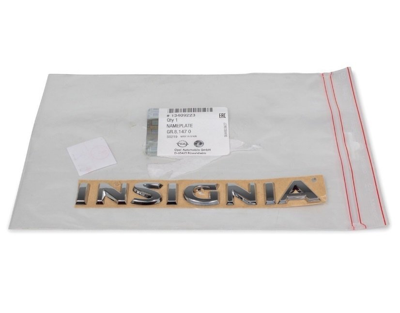 Opel İnsignia B İnsignia Yazısı Orjinal Gm Marka 13409223