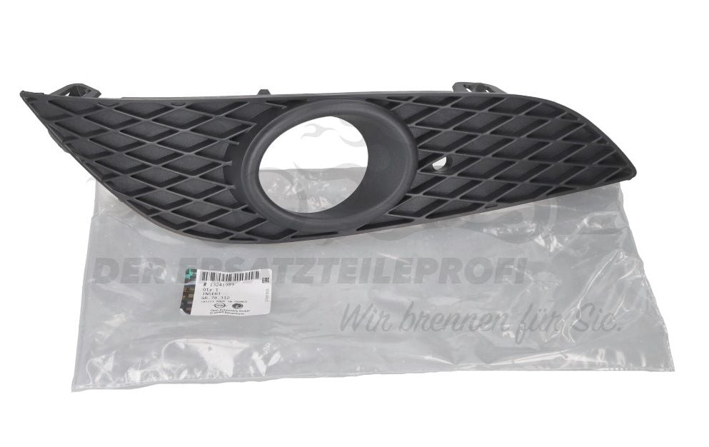 Opel Astra H Sis Far Kapağı Sağ Sisli Orjinal 13241989 - 1400409