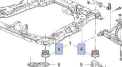 Opel İnsignia B Ön Travers (Dingil) Burcu Orjinal Gm Marka 22951144
