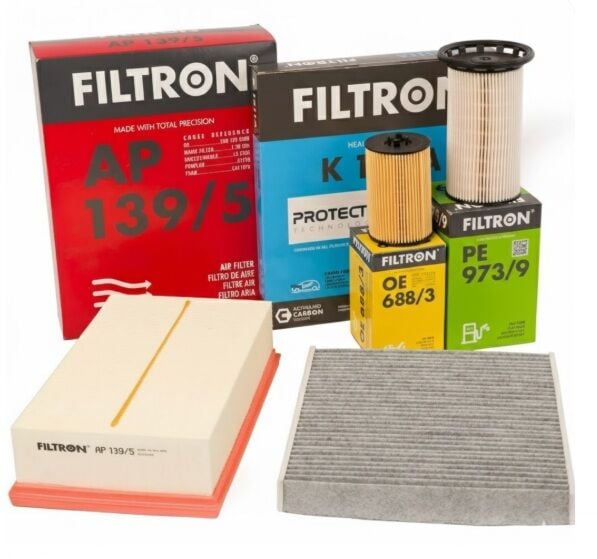 Volkswagen Golf 7 1.6 Dizel Periyodik Bakım Filtre Seti (2013 Sonrası) Filtron Marka AP139/5 - K1311A - OE688/3 - PE973/9