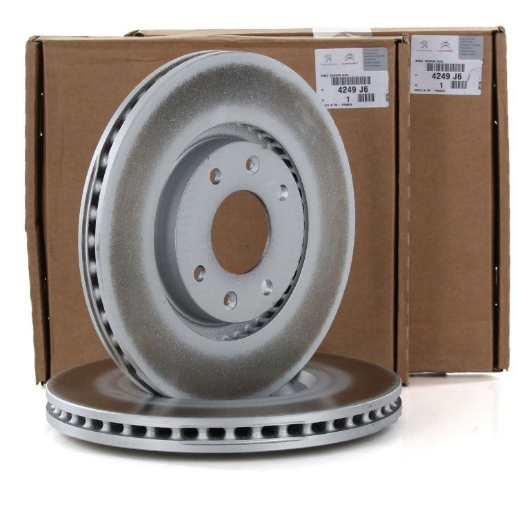 Opel Crossland X Ön Fren Disk Takım (283 mm) Orjinal Psa Marka 4249.J6