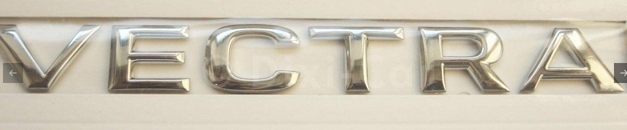 Opel Vectra C Bagaj Kapağı (Vectra) Yazısı Orjinal Gm Marka 5177239 - 93171968