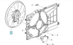 Opel Corsa E Fan Motoru Orjinal Psa Marka 1341120 - 13378218