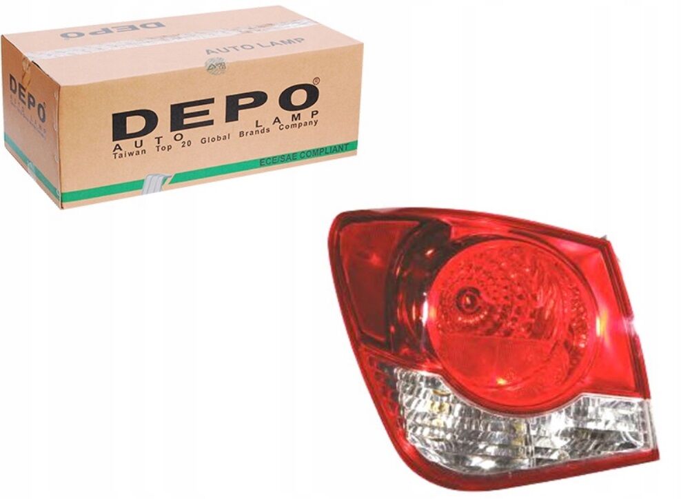 Chevrolet Cruze Sedan Kasa Sol Stop Lambası Depo Marka 95039730 - DPO 235-1908L-UE