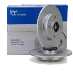Peugeot 2008 Arka Fren Disk Takımı Poryalı (2013-2019) Delphi Marka BG9022RSC