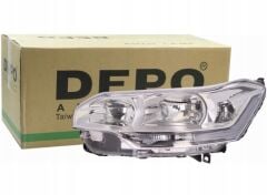 Citroen C5 X7 Ön Sol Far (Şoför Tarafı) Depo Marka 6208.R6 - DPO 552-1128L-LD-EM