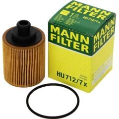 Opel Corsa D 1.3 Dizel Euro 4 Motor Yağ Filtresi (Ufi Tip) Mann Marka HU712/7X - 650220