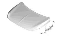 Opel Corsa F Sol Kaput Menteşesi Orjinal Psa Marka 9823211680