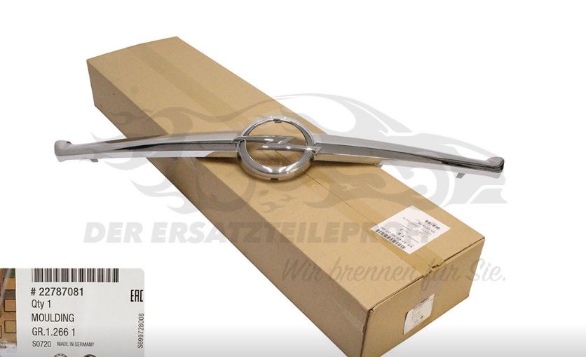 Opel İnsignia Ön Panjur Nikelajı Orjinal Gm Marka 22787081