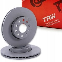 Opel Corsa B Ön Fren Disk Takımı Hava Kanallı TRW Marka 569054 - DF1609