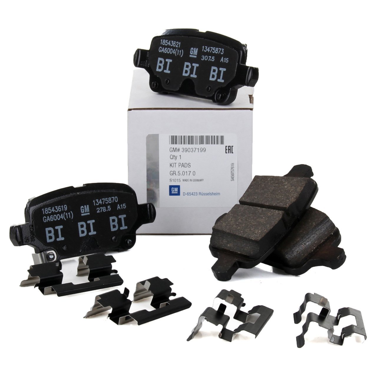 Opel Astra K Arka Fren Balatası Orjinal GM 39037199