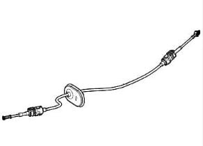 Opel Astra J 1.4 Turbo Vites Halatı (Otomatik) Orjinal Gm Marka 13270571