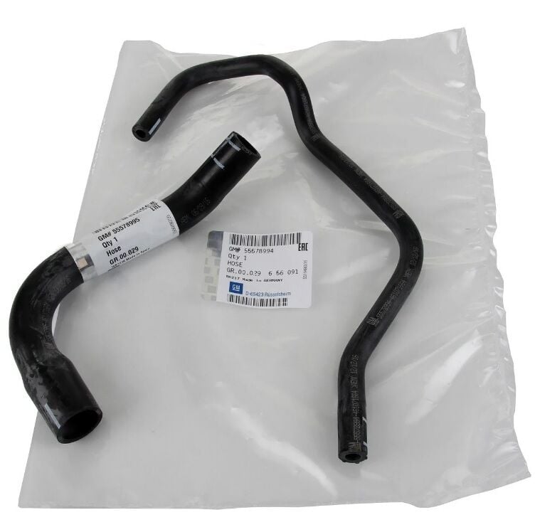 Opel Astra H 1.4 Twinport Motor Havalandırma Hortumu (Uzun Ve Kısa ) Set Orjinal Gm Marka 55578994 - 55578995