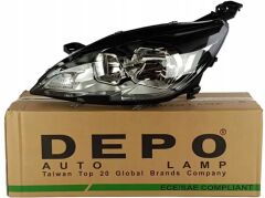 Peugeot 308 T9 Ön Sol Far (Şoför Tarafı) 2014-2017 Depo Marka 9677523080 - DEPO 550-1161LMLDEM2