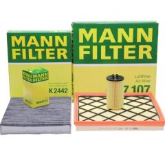 Opel Zafira C 1.4 Turbo Benzinli Periyodik Bakım Filtre Seti Mann Marka C27107 - CUK2442 - HU612/2X