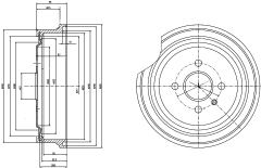 Opel Astra G Arka Fren Kampana DELPHİ 568063