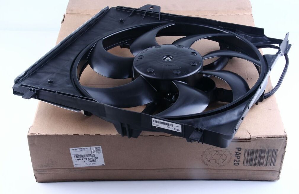 Opel Corsa F 1.2 Benzinli Su Fan Motoru Komple Orjinal Psa Marka Orjinal Psa Marka 9823959280