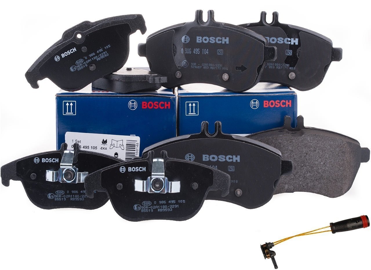 Mercedes W204 C220 CDI Ön Ve Arka Fren Balata Takımı Bosch Marka 0986495104  - 0986495105  - 0986494593
