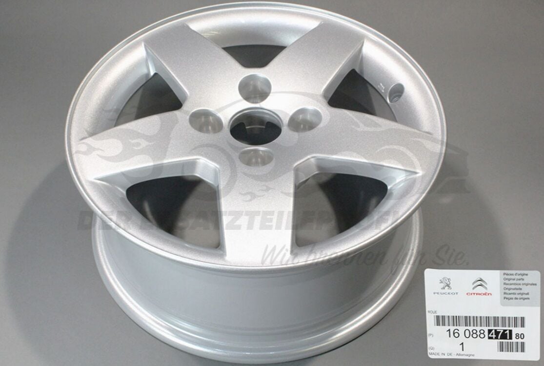 Peugeot 207 Çelik Jant (2006-2010) Orjinal Psa Marka 1608847180