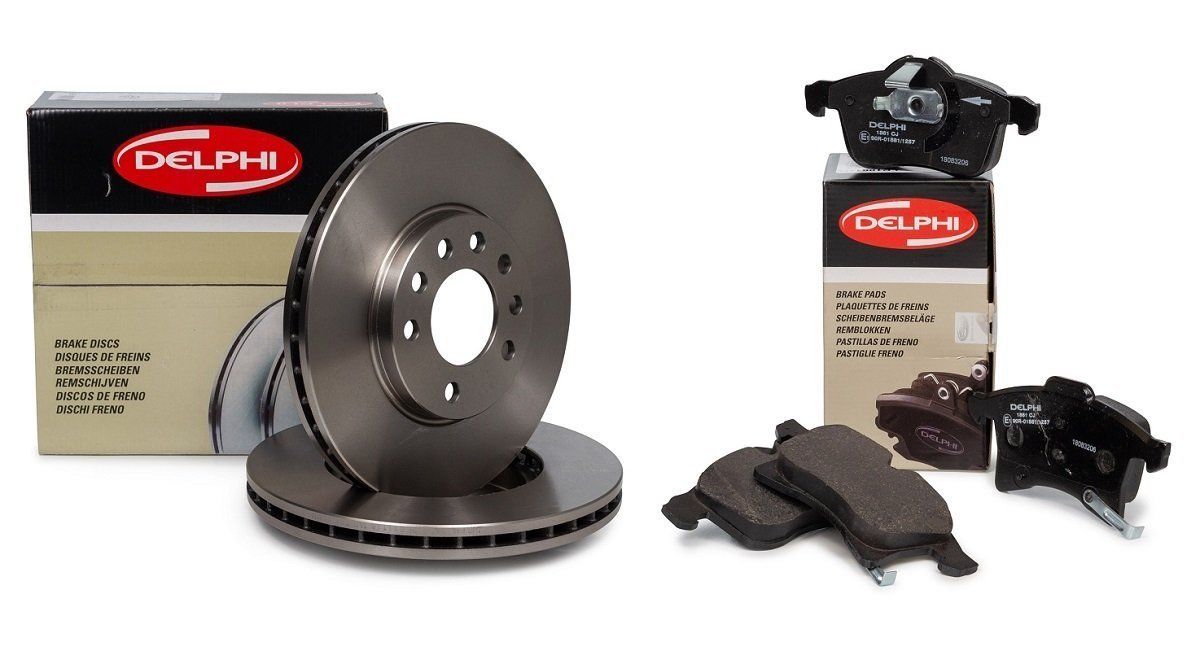 Opel Meriva B 5 Bijon Ön Disk Ve Balata Takımı Delphi Marka 569060 - 1605992