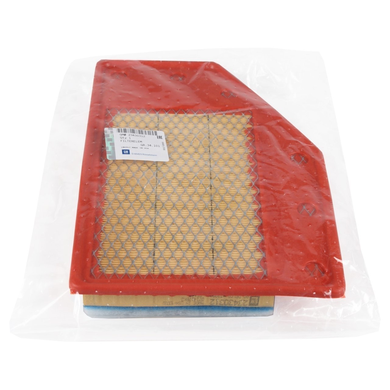 Opel İnsignia B Hava Filtresi Orjinal GM 23430313