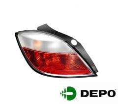 Opel Astra H Hb Sol Stop Lambası 5 Kapılı Beyaz Zeminli DEPO 1222353