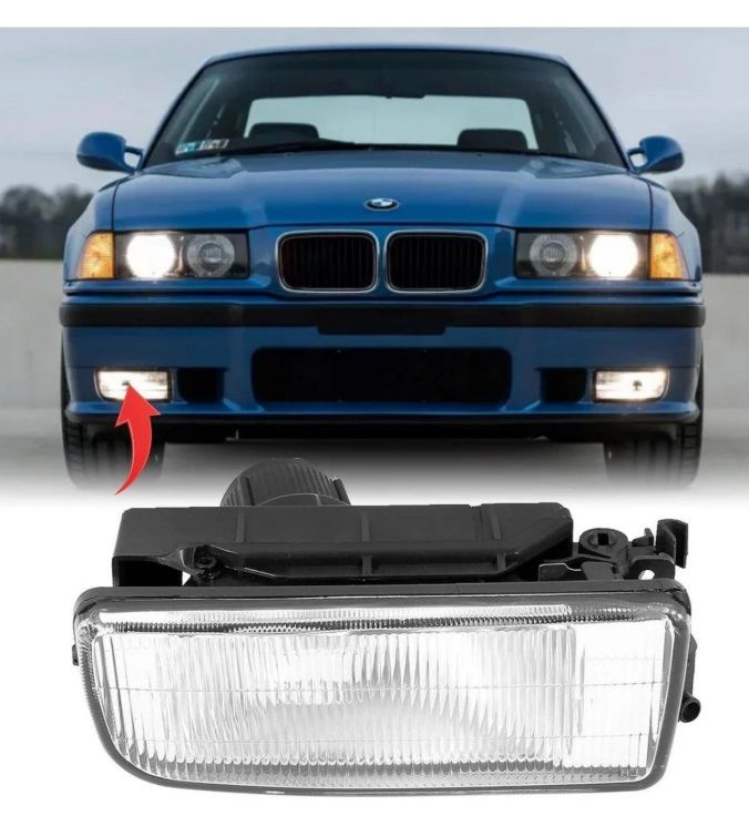 Bmw 3 Serisi E36 Kasa Sağ Sis Farı (1991-1998) Depo Marka DPO 444-2001R-UE - 63178357390