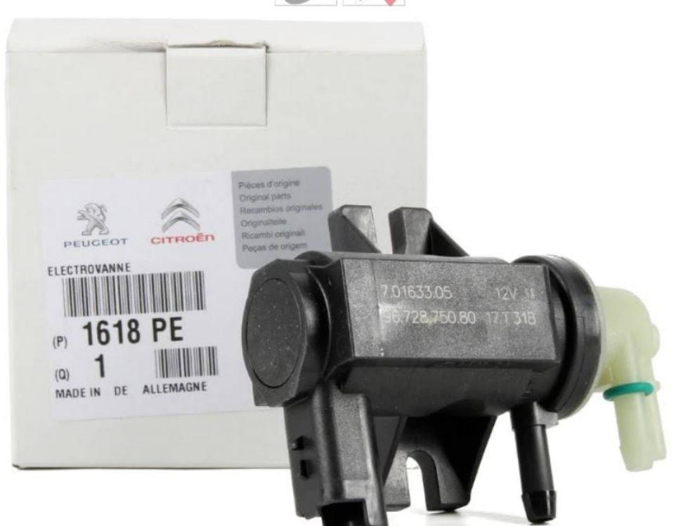 Peugeot 308 (2007-2013) Turbo Selenoid Valfi Orjinal Psa Marka 1618.PE