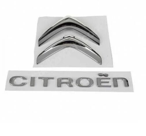 Citroen C-Elysee Arka Bagaj Citroen Yazısı ve Amblemi Orjinal Psa Marka 9678484780