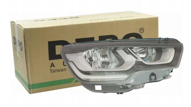 Citroen C4 Ön Sağ Far Ledli Motorlu Depo Marka DPO 552-1148RMLDEM2