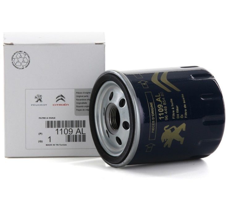 Peugeot 206 1.4 1.6 2.0 Benzinli Yağ Filtresi Orijinal Psa Marka 1109.AL
