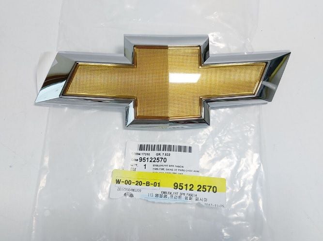 Chevrolet Cruze (2013 Sonrası) Ön Panjur Amblemi Orjinal Gm Marka 95122570