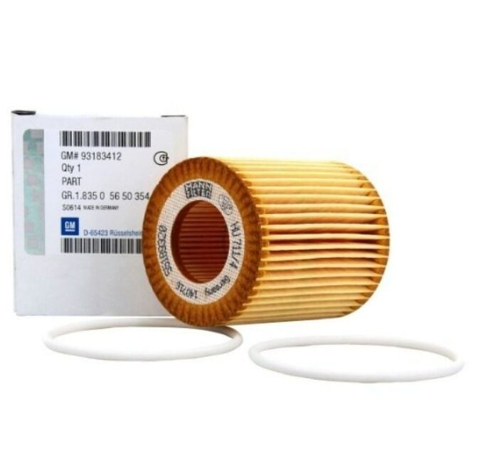 Opel Astra H 1.9 Dizel Yağ Filtresi (Z19DTH) Orjinal Psa Marka 93183412