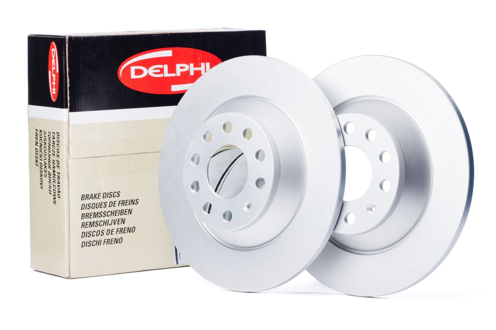 Peugeot 206 1998-2011 Ön Fren Disk Hava Soğutmasız 247mm Takım Delphi Marka BG3364 - 4246.R8 / 4249.A5