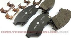Chevrolet Yeni Aveo 1.3 Dizel Ön Fren Balatası GM 1605169 - 13412272 - 95530019