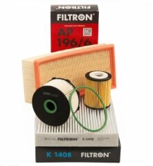 Citroen C-Elysee 1.5 Bluehdi Periyodik Bakım Filtre Seti Filtron Marka AP196/6 - K1408 - PE816/6 - OE667/6