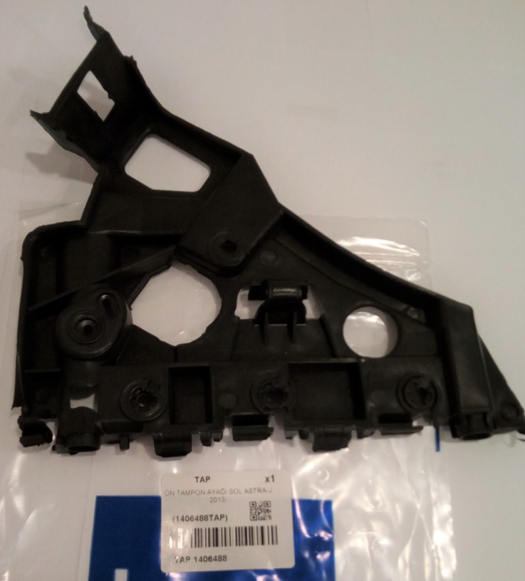 Opel Astra J Makyajlı Kasa Sol Tampon Braketi Ayağı Tap Marka 1406488 - 13368872